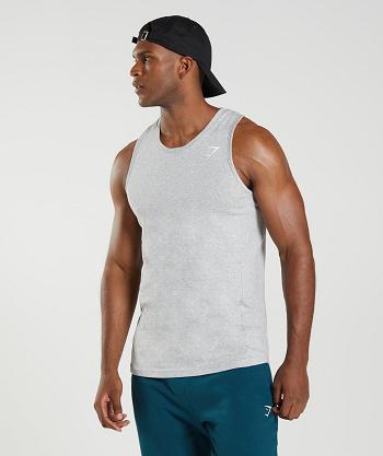 Pánské Tílko Gymshark React Světle Šedé | CZ 2315HAP
